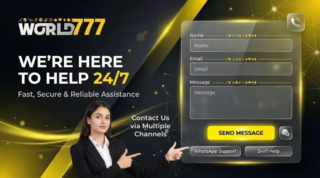 Contact 1 World777 Contact Number